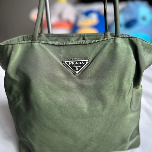 Prada Forest Green Women's Tote - Picture 2 of 15
